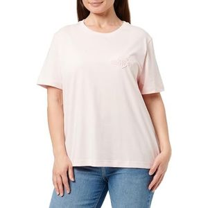 Bikini - Salmon - Ronde Hals - Korte Mouwen - Regular Fit