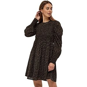 Desires Dames Hollia Jurk, Zwart Pr, XS
