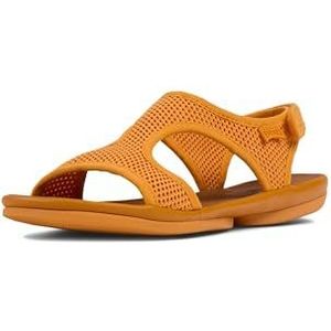 CAMPER Dames Right Nina K201645 T-strap sandaal, oranje 002, 35 EU, Oranje 002, 35 EU