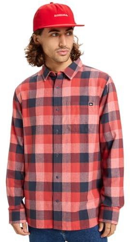 Quiksilver - Motherfly Plaid - Overhemd - Lange Mouwen - Regular Fit