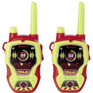 Dickie Toys 20118198 Walkie Talkie Fire, rood/geel