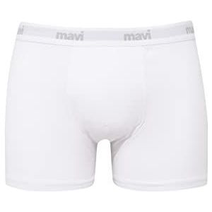 Mavi Herenboxershorts, wit, regular