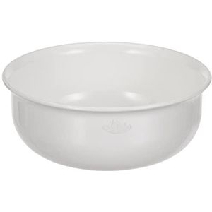 Kimmel Schaal schaal muesli soep plastic plastic herbruikbaar onbreekbaar stapelbaar 10 cm, wit