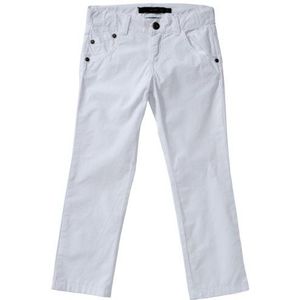 Calvin Klein Jeans Baby - jongensbroek CKB123 H3508, wit (001), 86 cm