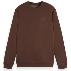 SCOTCH & SODA - Regular Fit - Sweatshirt - Grijs - Katoen