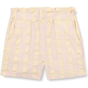NAME IT Meisjes NMFHESINA Shorts, Double Cream, 98, Double Cream, 98 cm