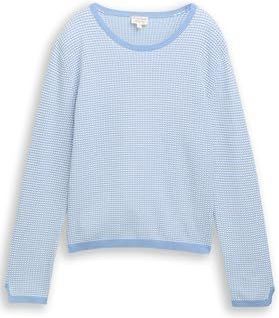 Tom Tailor - Gebreide Pullover - Regular Fit - Katoen