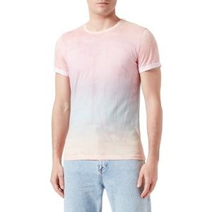 KEYLARGO Heren T-shirts MT Amalfi Round, Rose (1330), 3XL