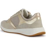 Geox D Bulmya B Sneakers voor meisjes, Lt Taupe, 39 EU
