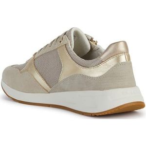 Geox D BULMYA B Sneakers voor dames, LT Taupe, 36 EU, Lt Taupe, 36 EU