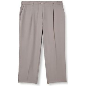 NOISY MAY Nmdrewie Hw Straight Pants Ko Curve broek voor dames, titanium, 46