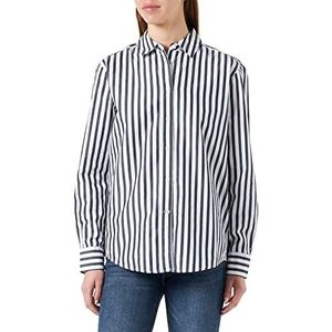 Tommy Hilfiger Casual shirts voor dames, Optic White/Desert Sky Stp, 70