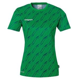 uhlsport Progressive 28 Jersey Korte Mouw Voetbalshirt Sport T-shirt voor Kinderen en Volwassenen - Damessnit - Ademend Sportshirt
