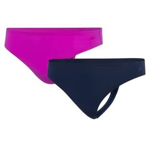 adidas Dames Thong (2 stuks) - Sport Active Light Flex-Packaged Panties ondergoed (2 stuks), 902 gesorteerd, XS