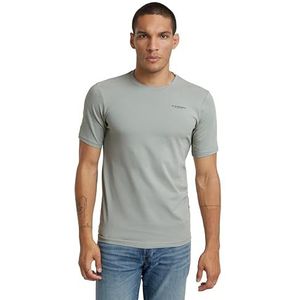 G-STAR RAW Slim Base T-shirt, grijs (Wrought Iron D19070-c723-g284), L heren, grijs (rought Iron D19070-c723-g284), L