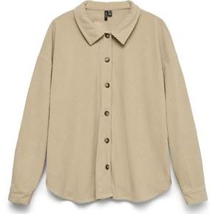 Vmcleo Oversize shirt WVN Ga, Moonlight, M