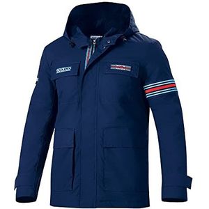 Sparco De Campo Martini Jas, uniseks, volwassenen, Meerkleurig, Small