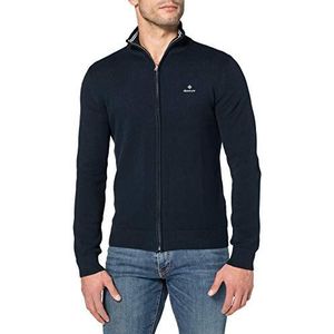 GANT heren Cotton Pique Zip Cardigan Pullover