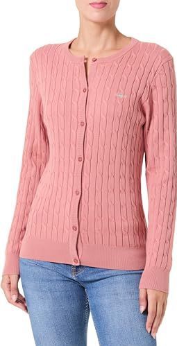 GANT - Gebreid Vest - Oudroze