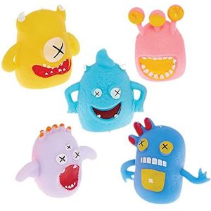 Baker Ross FX670 Monster Vingerpoppen - Set van 10, feestzakvullers voor Kinderen