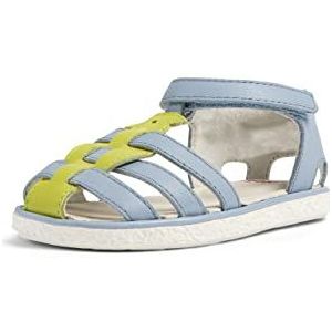 Camper Miko First Walker Platte sandalen voor meisjes, meerkleurig, 21 EU, multicolor, 21 EU