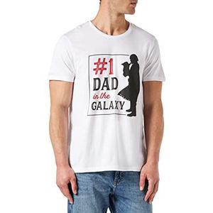 Star Wars MESWMANTS154 T-shirt, wit, XL