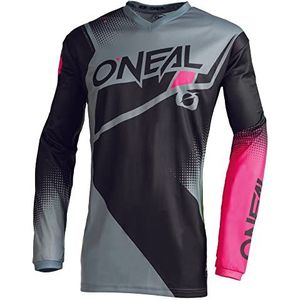 O'NEAL O Neal Element Dames Jersey MX Dames, zwart/grijs/roze, M