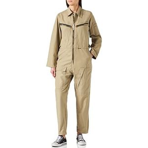 G-STAR RAW Dames Multi Zip 2.0 Jumpsuit, Beige (Tree House C960-C941), S