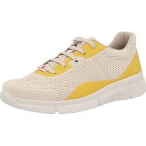 Berkemann Dames Roxana Sneaker, beige/geel, 42 2/3 EU, beige geel, 42.50 EU