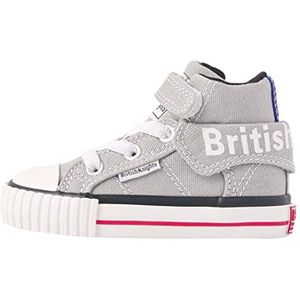 British Knights Roco Sneakers voor jongens, grijs/rood/blauw., 23 EU