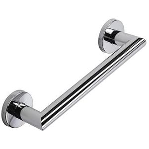Croydex Moderne roestvrijstalen handgreep met inbouwarmaturen, chroom, 30 cm