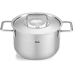 Fissler Pure Kookpan hoog met Deksel - Ø 20cm - 2,6L