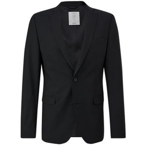 Blazer - Effen - Licht Gevoerd - Slim Fit