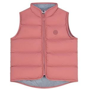 Petit Bateau Mouwloos donsjack voor meisjes, roze, 3 Jaar