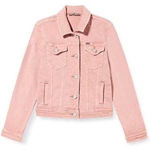 LTB Jeans Eliza G Jeansjas voor meisjes, Dust Pink Clay Wash 53725, 104 cm