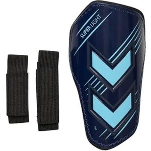 Hummel, hmlSHIN Guards SUPER Light, Marine/Blue Fish, S