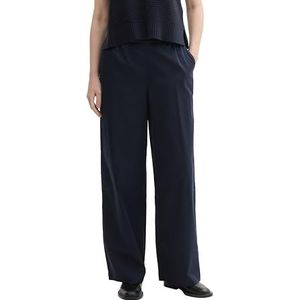 TOM TAILOR Dames 1042933 Loose Fit Broek, 10668-Sky Captain Blue, 32W x 32L, 10668 - Sky Captain Blue, 32W / 32L