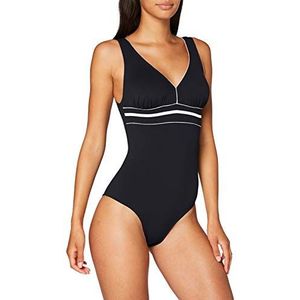 Haute pression A8001 Babybadkleding voor dames, zwart (noir/blanc), 40