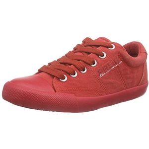 s.Oliver Unisex 43109 Sneakers voor kinderen, Rood Rood 500, 32 EU