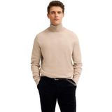 Bugatti - Pullover Rollneck - Beige - 100% Katoen