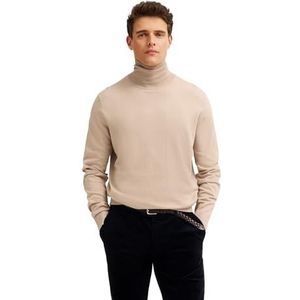 Bugatti - Pullover Rollneck - Beige - 100% Katoen