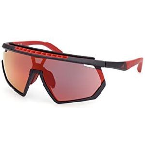 adidas Sport zonnebril SP0029-H, Roviex gespiegeld, 00 heren, roviex spiegel