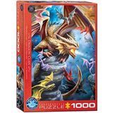Dragon Clan door Ann Stokes 1000-delige puzzel