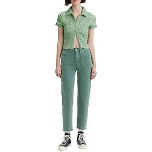 Levi's 501 Crop Jeans voor dames, Misty Silver Pine, 27W / 28L