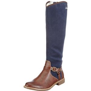 s.Oliver Casual 5-5-26525-31, dameslaarzen, Blauw Navy Cafe 826, 42 EU