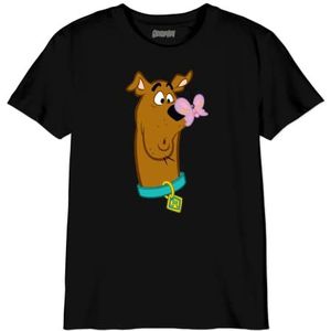 Scooby-Doo T-shirt voor jongens, Zwart, 8 Jaren