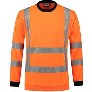 Tricorp 303001 Safety RWS - EN ISO 20471 sweatshirt, 80% polyester/20% katoen, 280 g/m², fluororanje, maat L