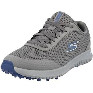 Skechers Heren Go Golf Max 2 Fairway 3 Sneakers, US, Houtskool Textiel Navy Trim, 40 EU