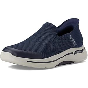 Skechers Heren Gowalk Arch Fit Slip-Ins-Atletische Slip-on Casual Wandelschoenen met Luchtgekoelde Foam Sneaker, Marine, 9