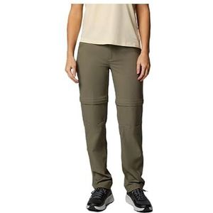 Columbia Women's Leslie Falls Convertible Pant, Hiking Convertible Trousers, Stone Green, W16/R